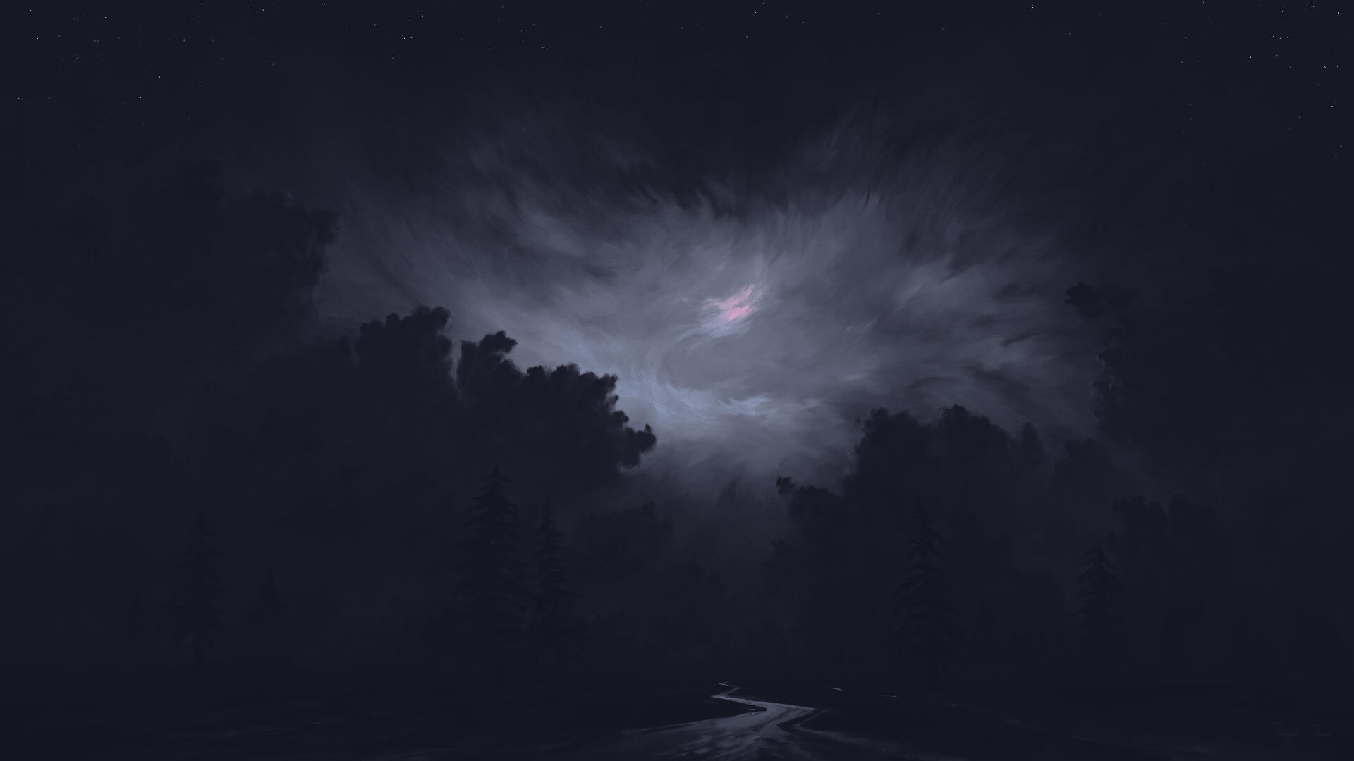 purpled-night
