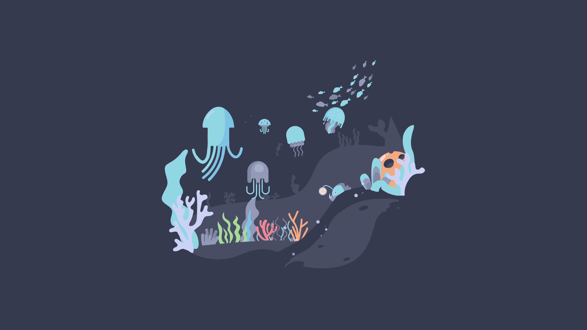 underwater